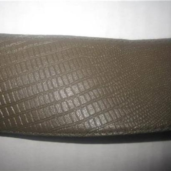 Paul Harris Olive Green Alligator Embossed Leather main image 7